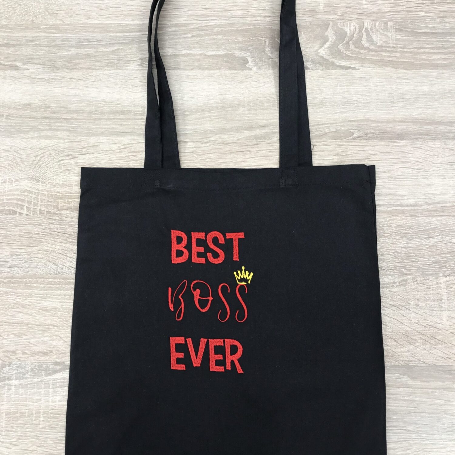 Medvilninis pirkinių maišelis "Bosas"