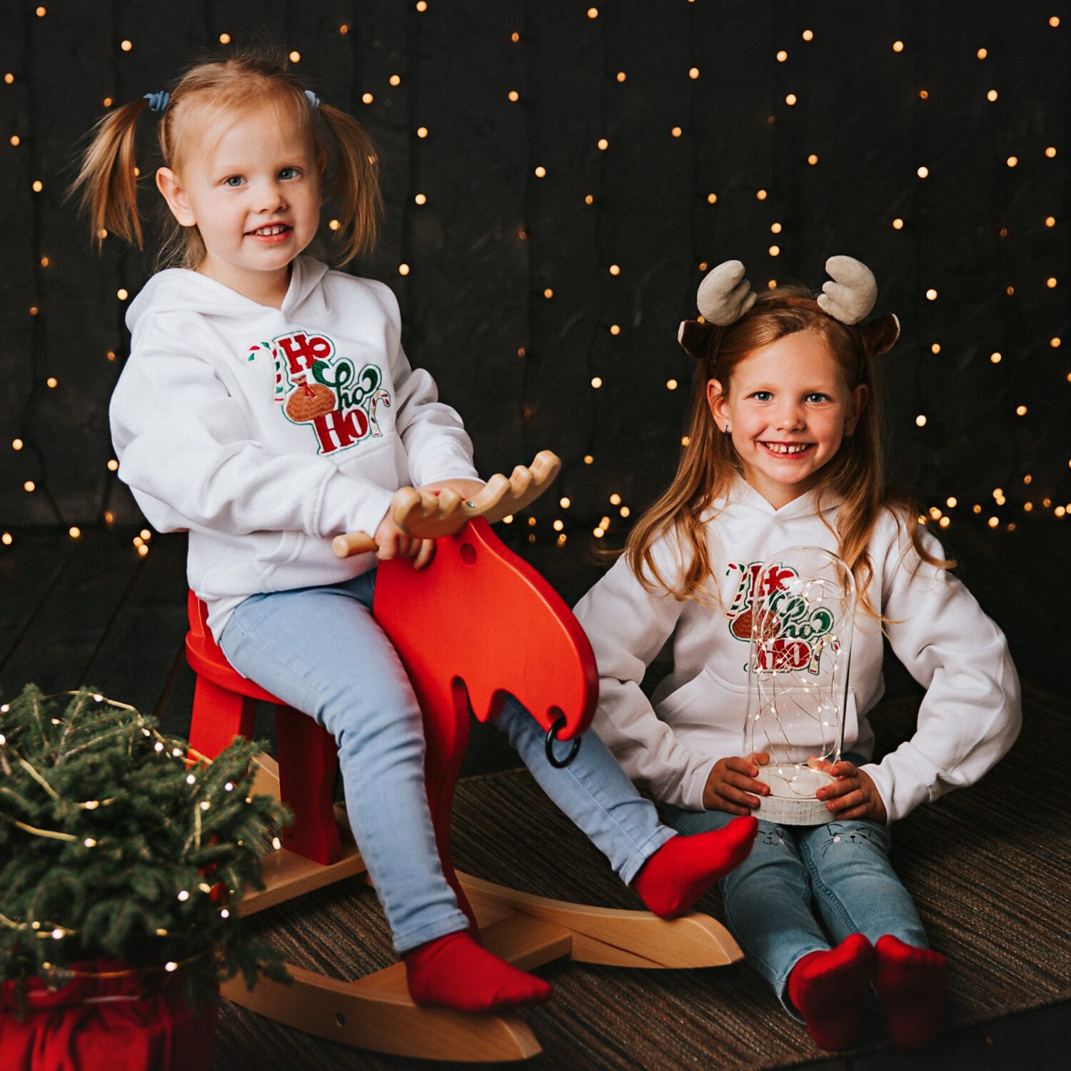 Džemperis "Ho-ho-ho" vaikams