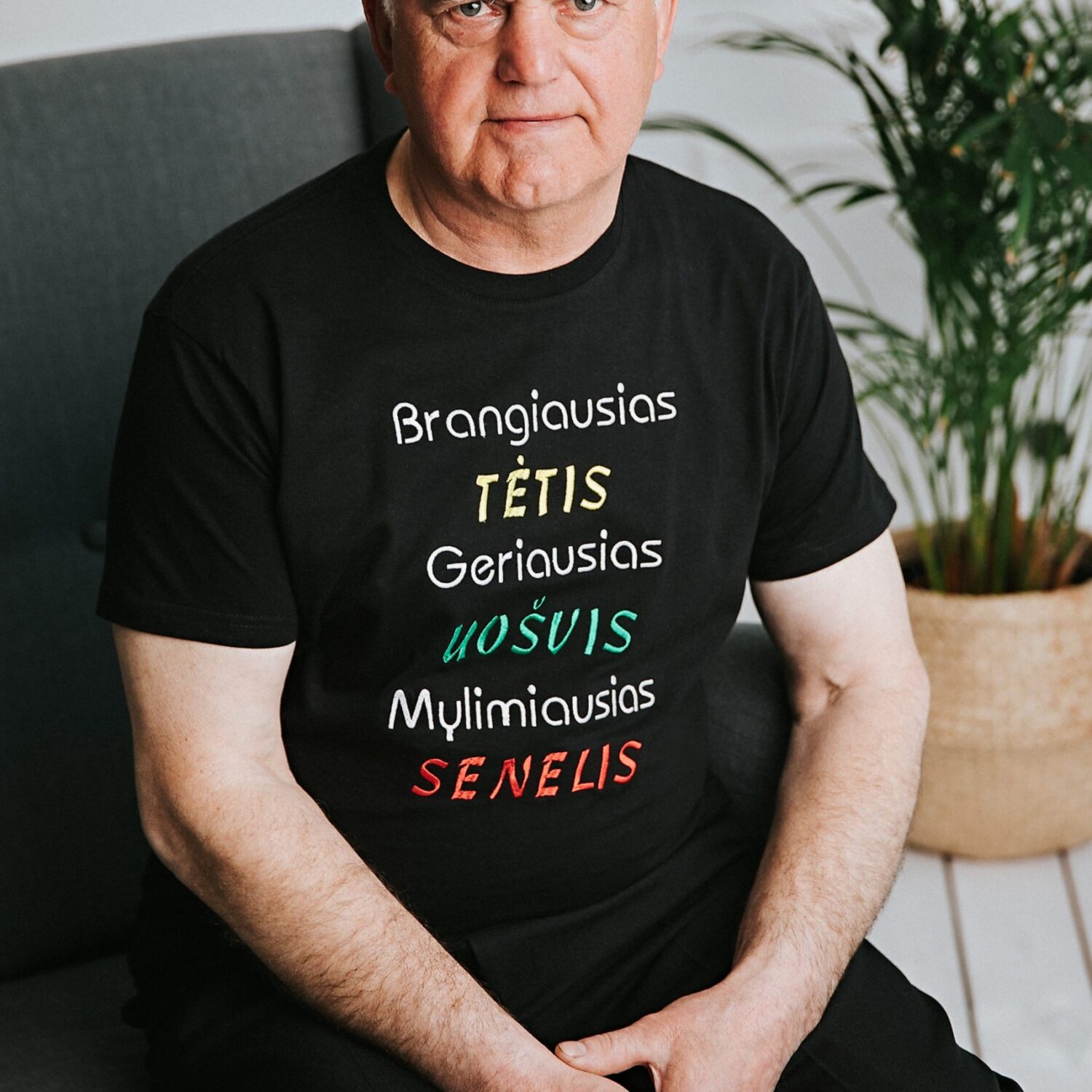 Marškinėliai "Tėtis/Uošvis/Senelis"