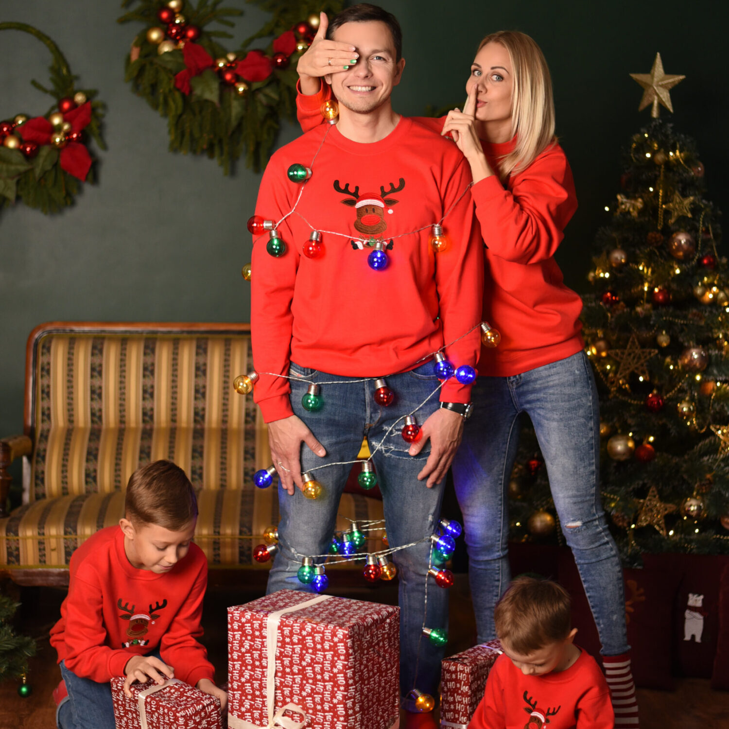 Džemperis "Rudolfas"