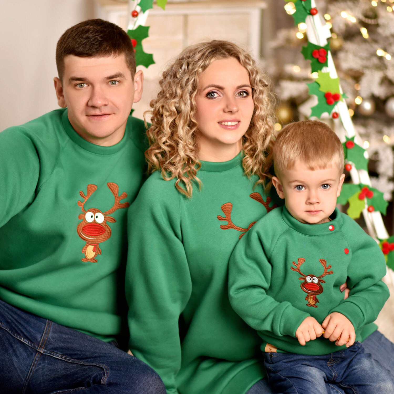 Džemperis "Linksmasis elniukas"