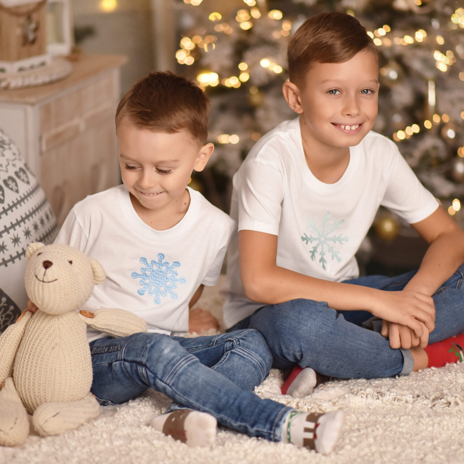 Vaikiški marškinėliai "Snaigė"