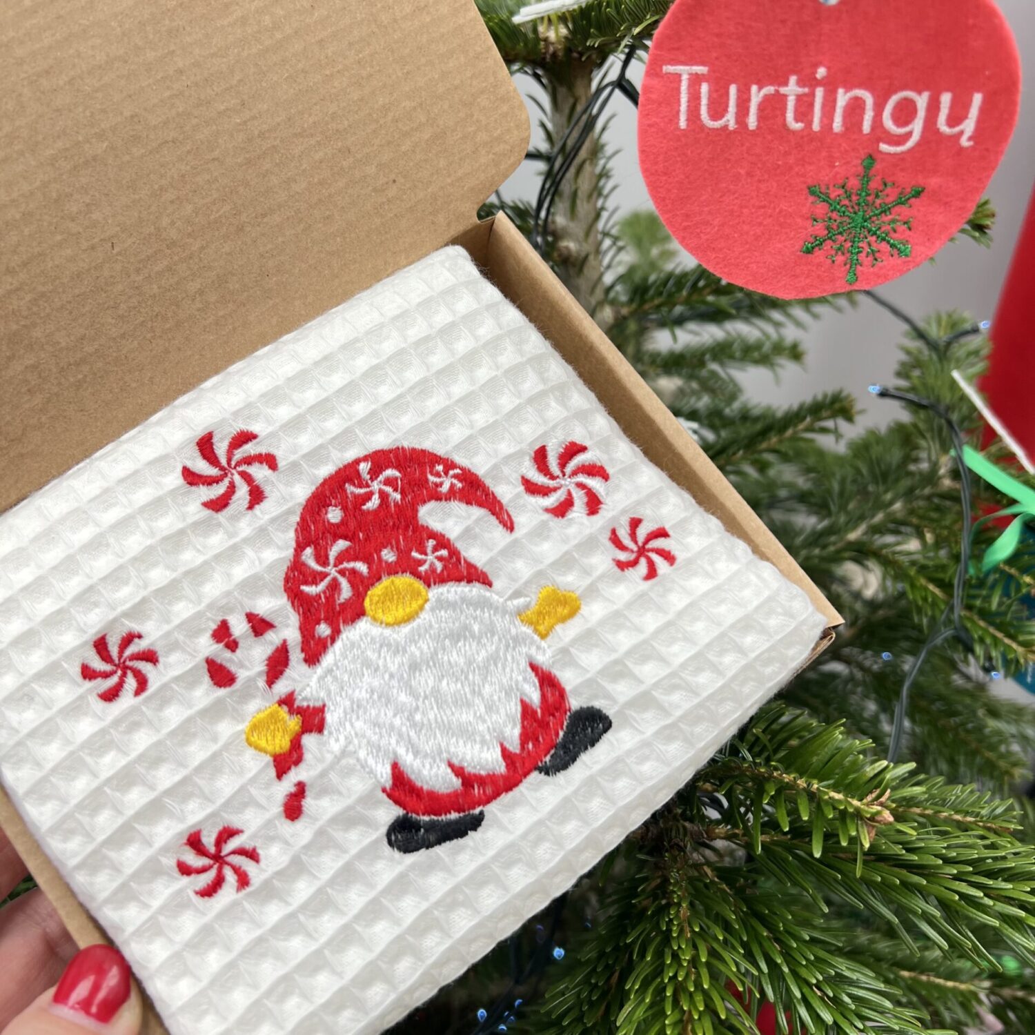 Virtuvinis rankšluostis "Nykštukas"