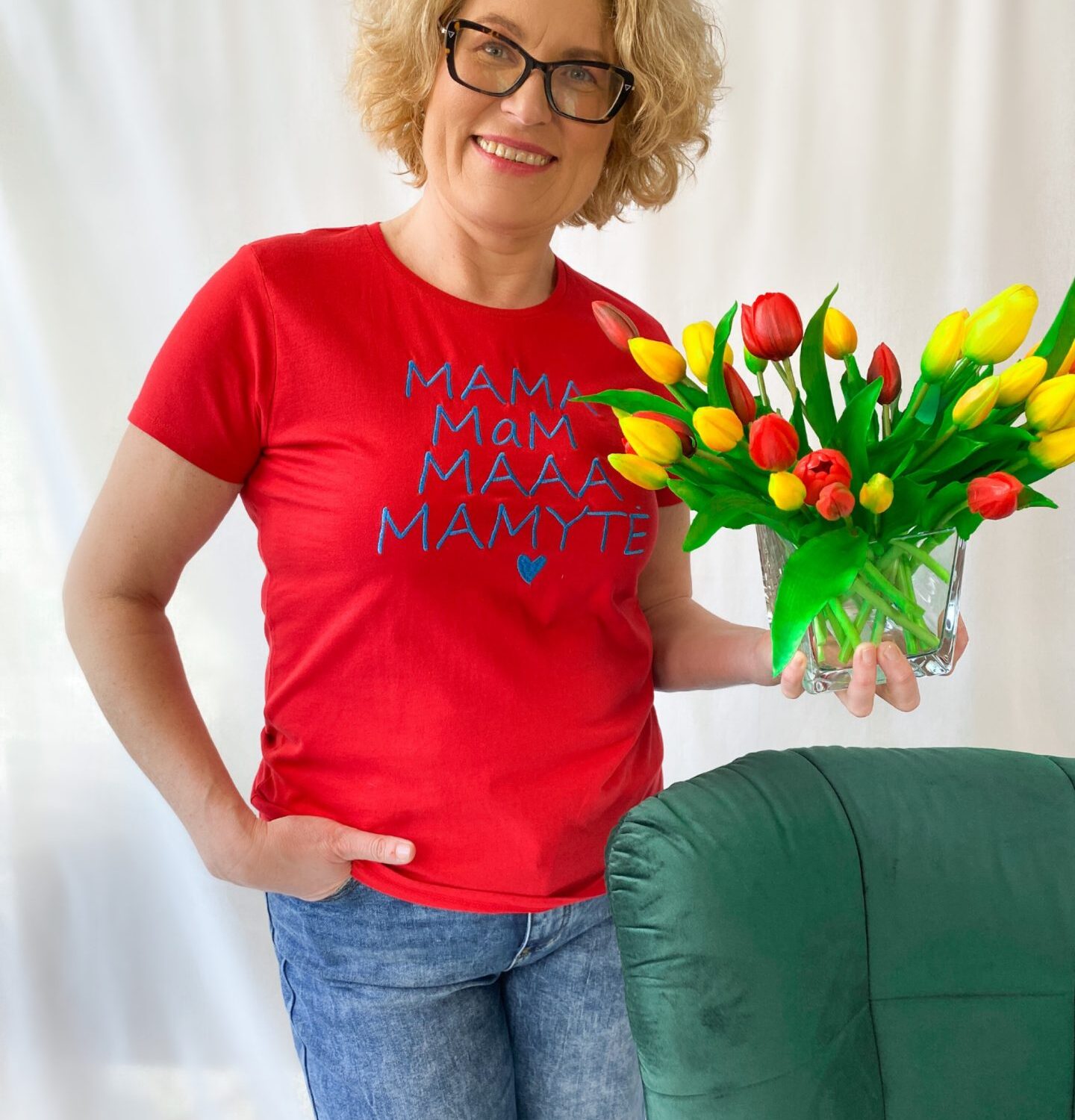 Moteriški marškinėliai "MAMAAA"