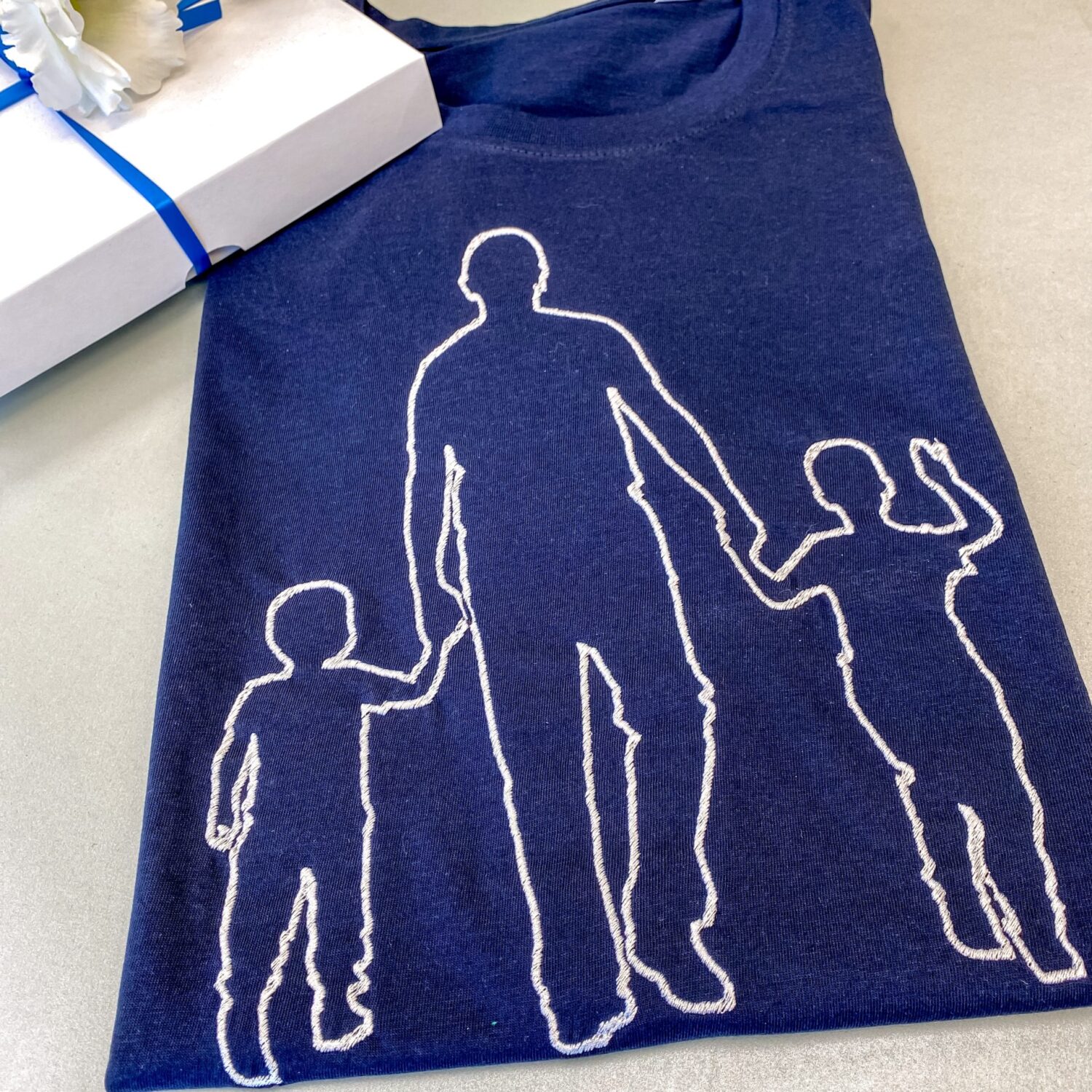 Marškinėliai "Tėtis ir 2 sūnūs"