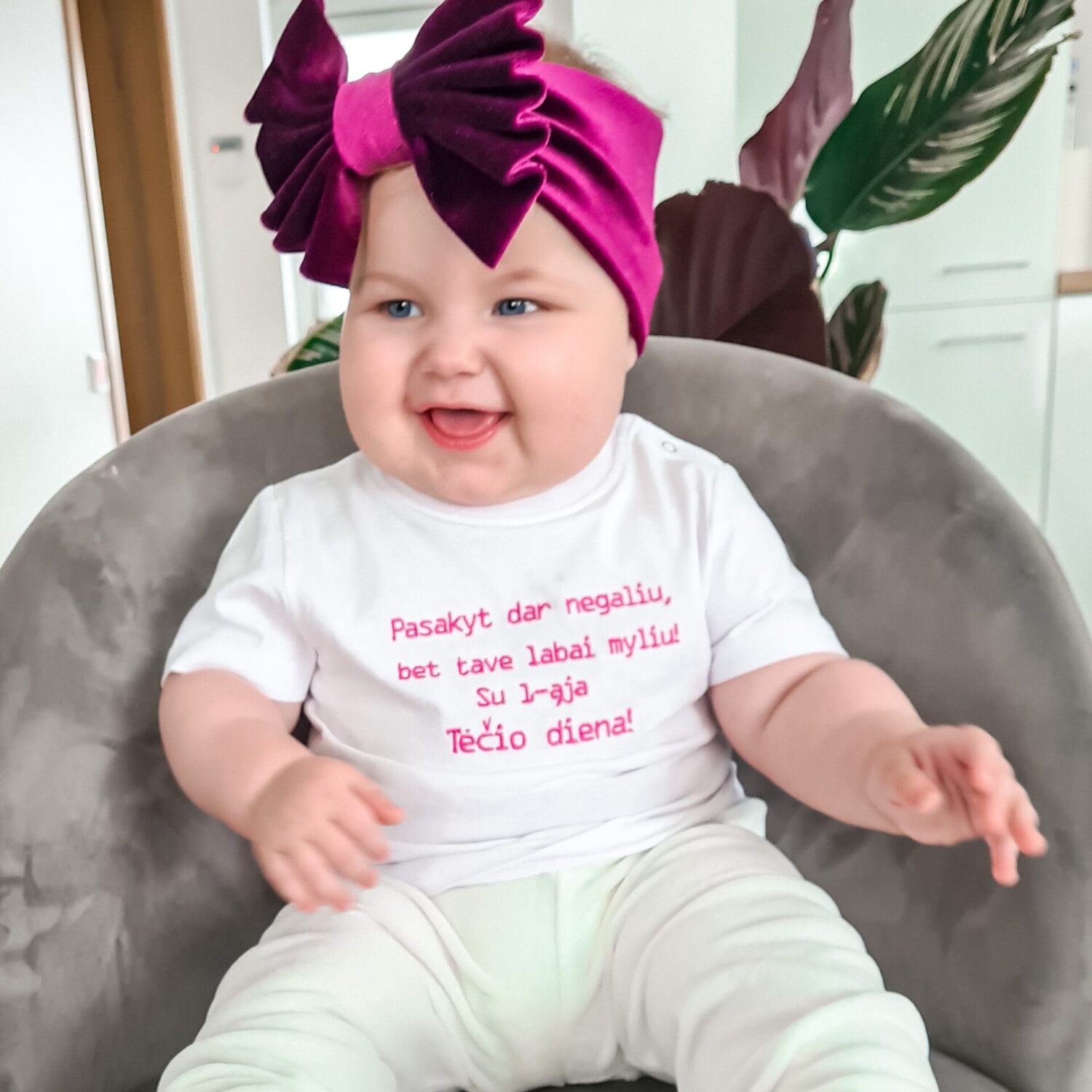 Marškinėliai kūdikiams "Dovana tėčiui"