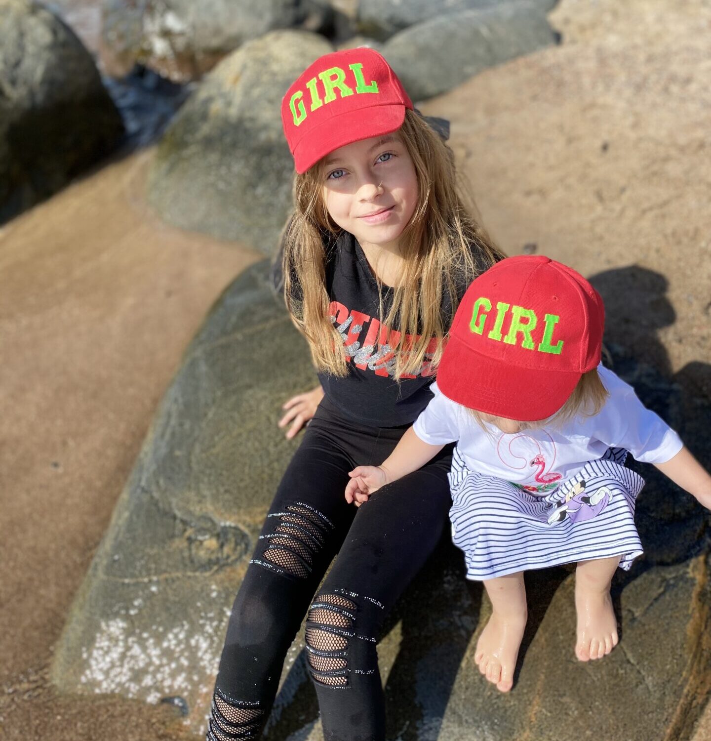 Kepurė vaikams Basketball modelio raudona