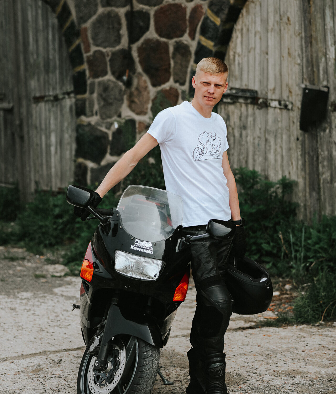 Marškinėliai "Motociklas"