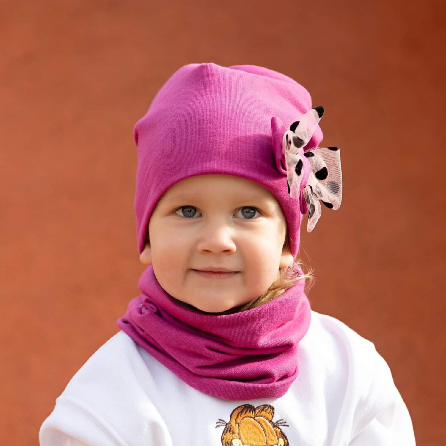 Kepurė su mova mergaitei