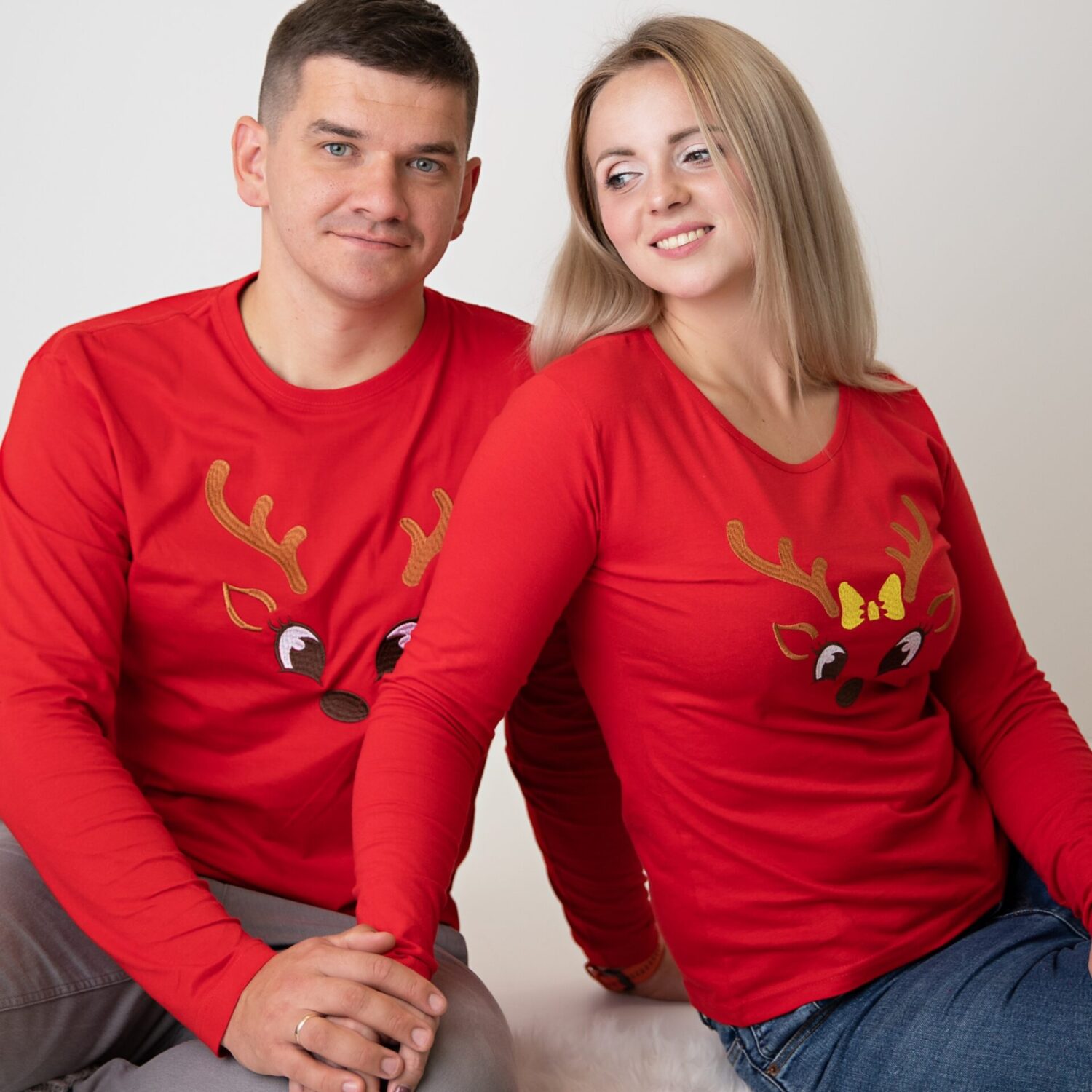 Marškinėliai ilgomis rankovėmis "Kalėdos"