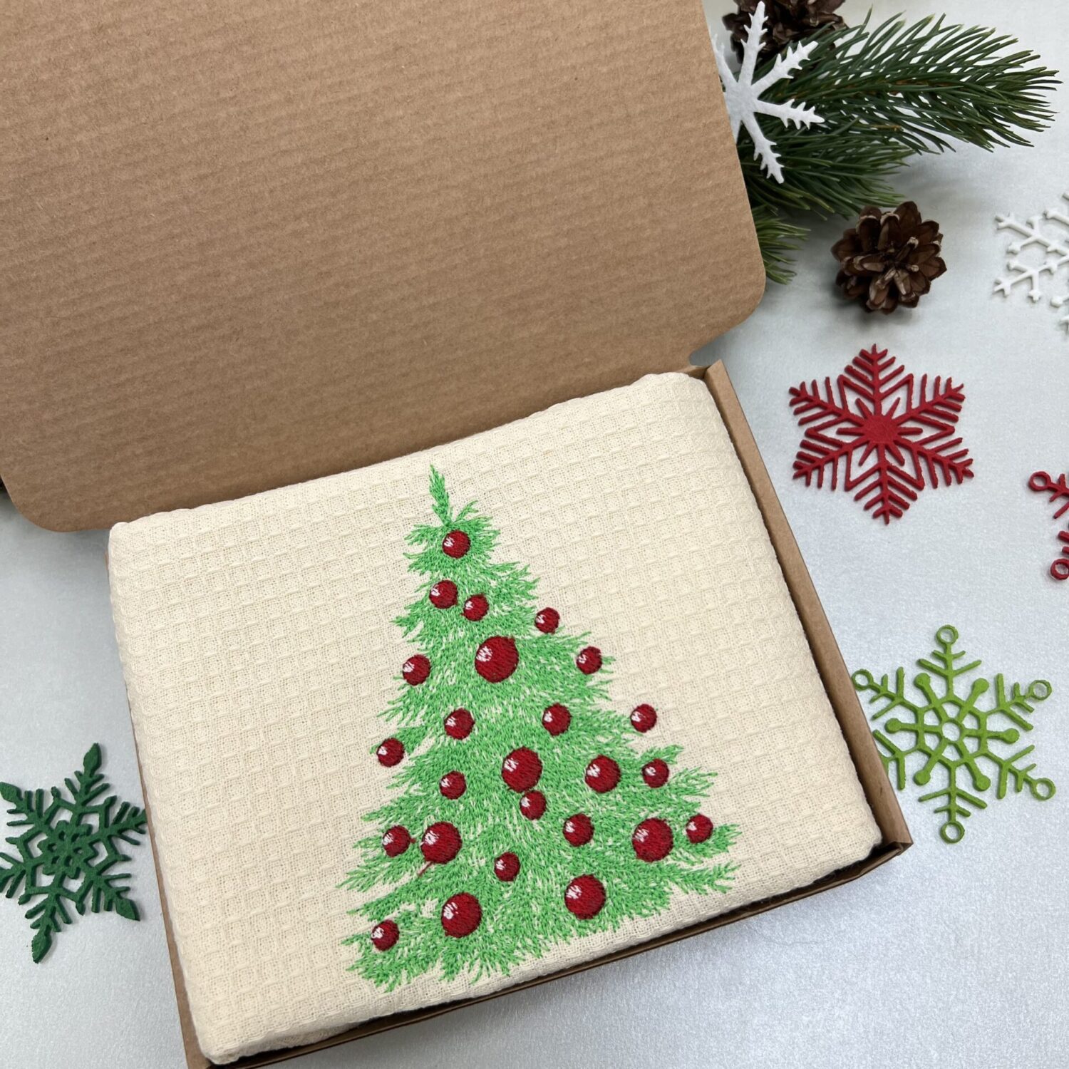 Virtuvinis rankšluostis "Eglutė"