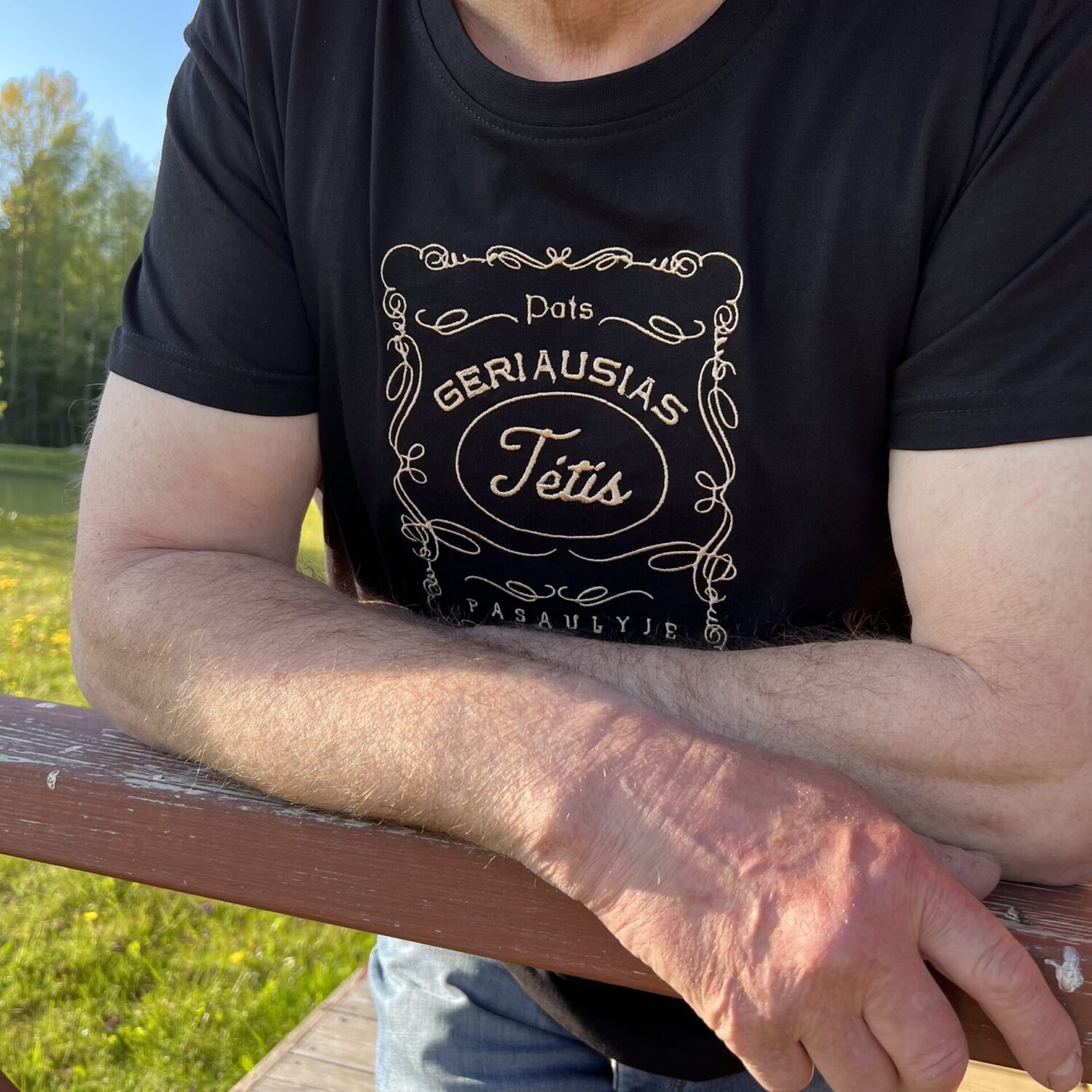 Marškinėliai "Geriausias tėtis pasaulyje"