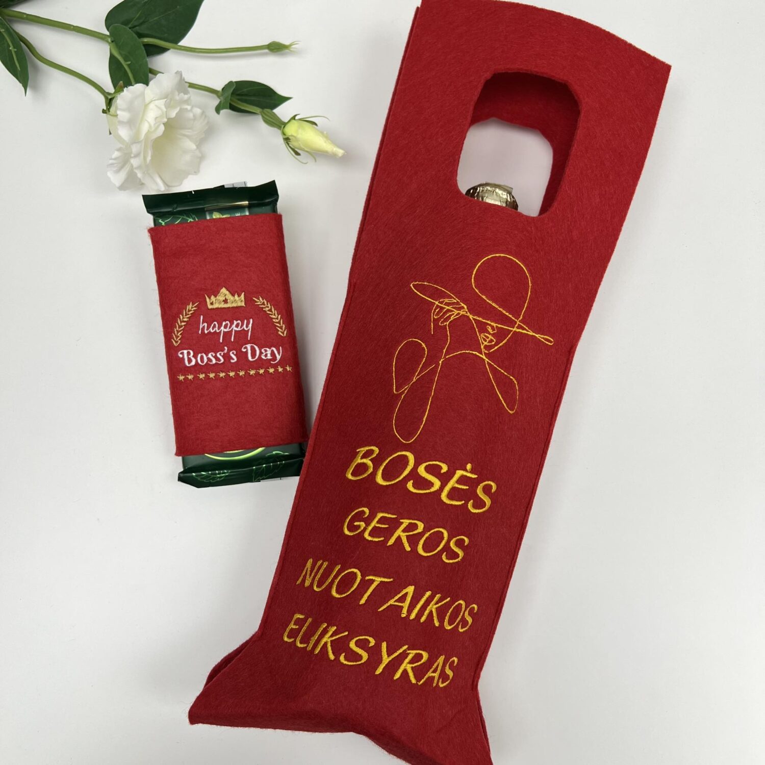 Maišelis BOSĖS GEROS NUOTAIKOS ELIKSYRAS+ saldi dovanėlė su palinkėjimu