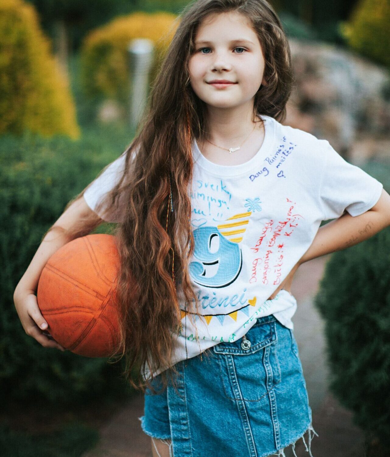 Gimtadienio marškinėliai "9"