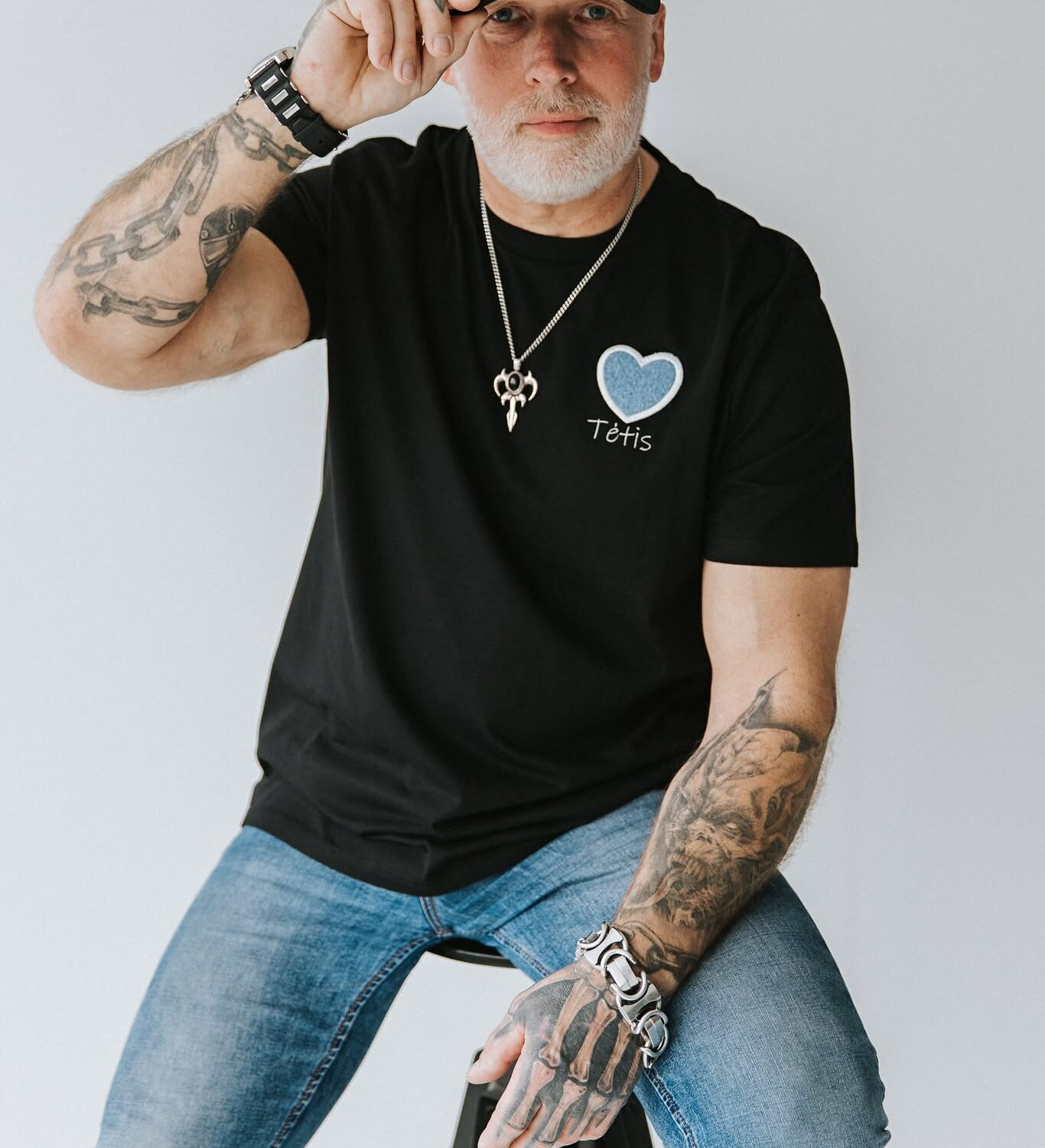 Marškinėliai tėčiui "ŠIRDELĖ"